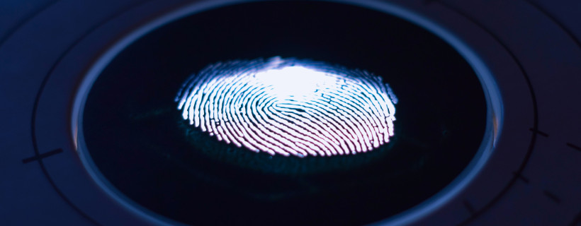 digitaler Fingerabdruck als Symbol für Datenschutzrecht