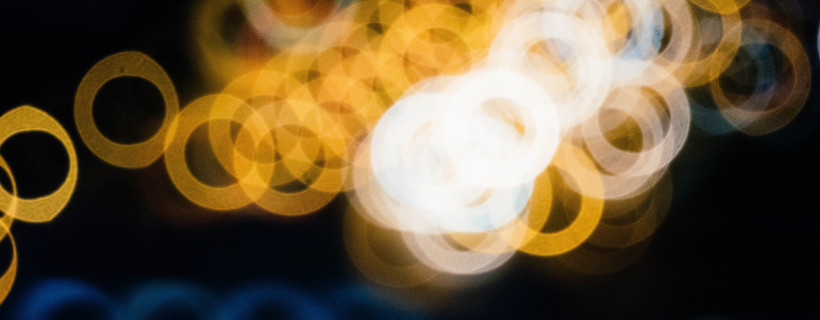 viele Lichtkringel als Symbol für Lernstörung ADS/ADHS