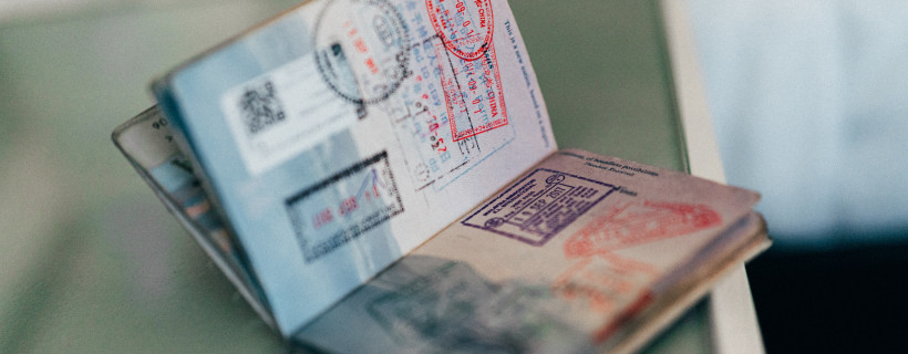 Pass als Symbol für die Verbindung von Integration und Recht