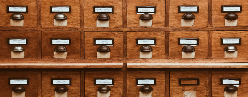 Aktenschrank als Symbol für ein Assessment-Center