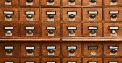 Aktenschrank als Symbol für ein Assessment-Center